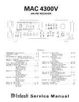 McIntosh MAC-4300V - Service manual1